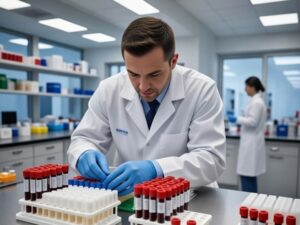 Blood Bank Lab Setup